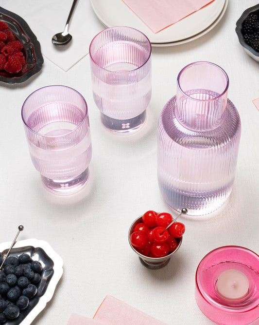 Fluted Carafe Set