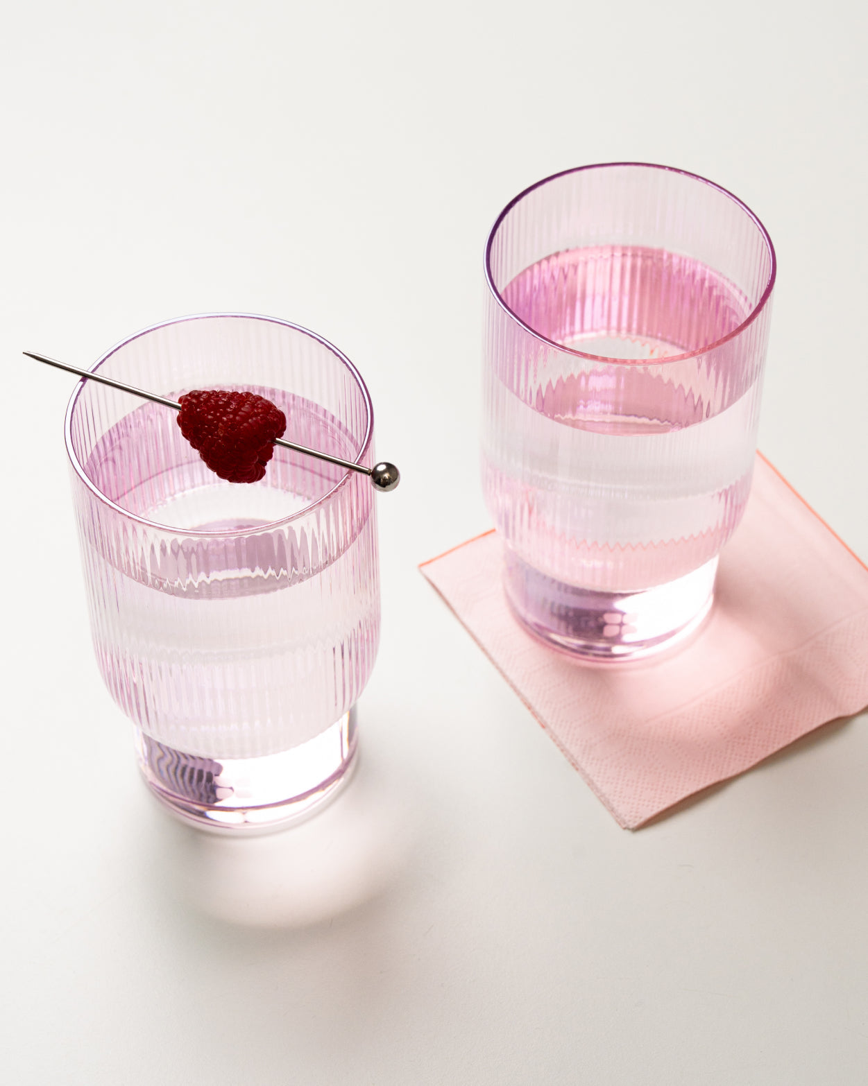 Fluted Glasses