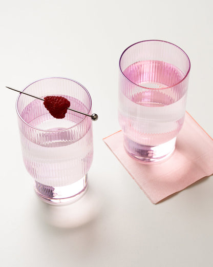 Fluted Glasses